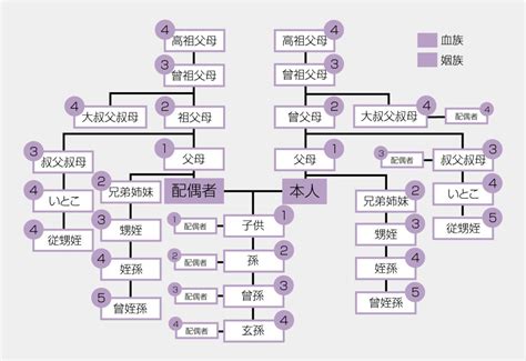 叔公是幾等親|三親等內之親屬列表